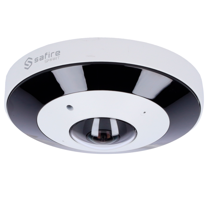 SAFIRE SMART SF-IPD360A-6I1 6MP IP67 Dome IP -kamera PoE:llä, Wi-Fi, IR 30m, sisäänrakennettu mikrofoni