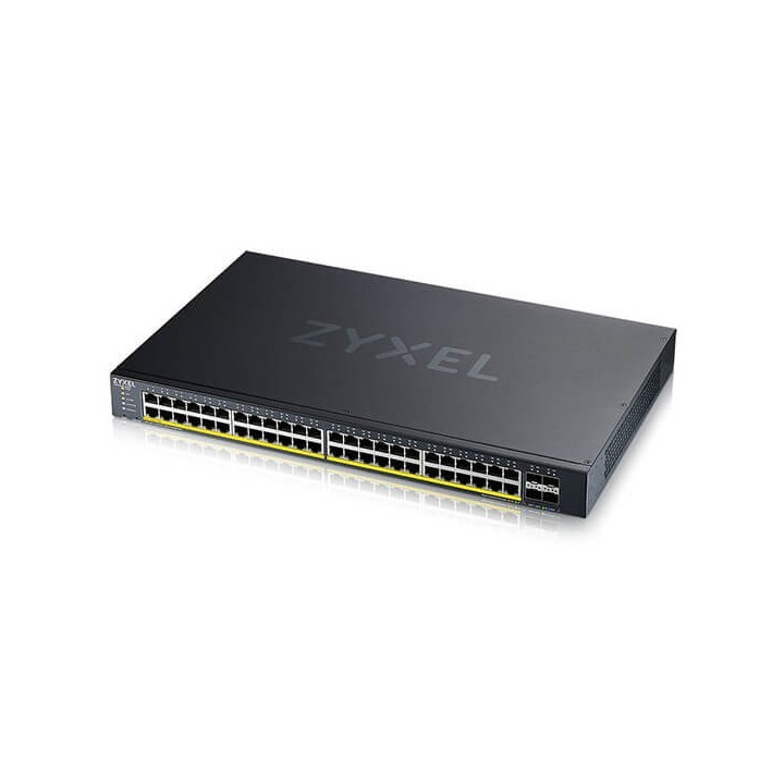 ZyXEL XGS1935-52HP-EU0101F 52-porttinen 10 GbE PoE+ -kytkin 4x SFP+:lla