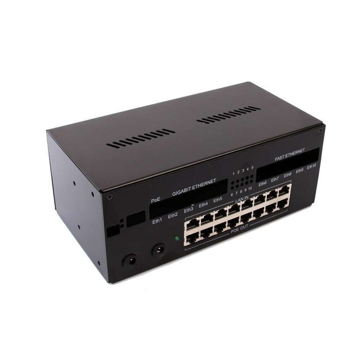 Cyberteam CT-ADA-8P-2011X-D PoE adapter 8-port