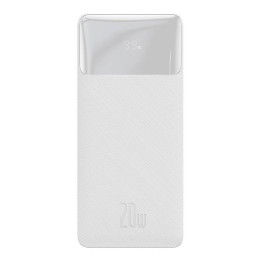 Powerbank Baseus Bipow 10000мАч, 20Вт (белый)