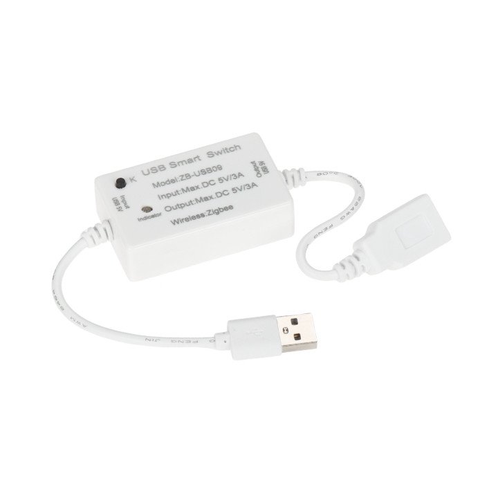 ATLO ATLO-SW1ZUSB-TUYA Zigbee Smart Wall Switch with USB, Tuya Compatible