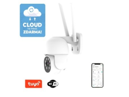 Smart Security āra kamera ANGLE III 360°, P/T HD 4MP, WiFi, ONVIF