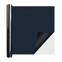 HTVRONT Pure Heat Transfer Film, 12,0 tolli x 5,9 jalga (must)
