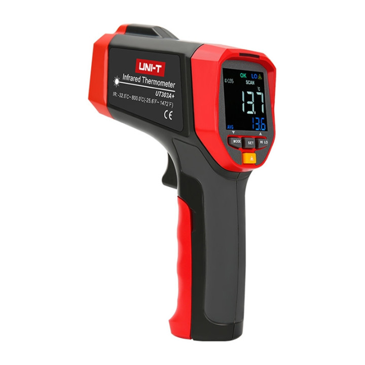 Uni-T UT303A+ infrapunalämpömittari