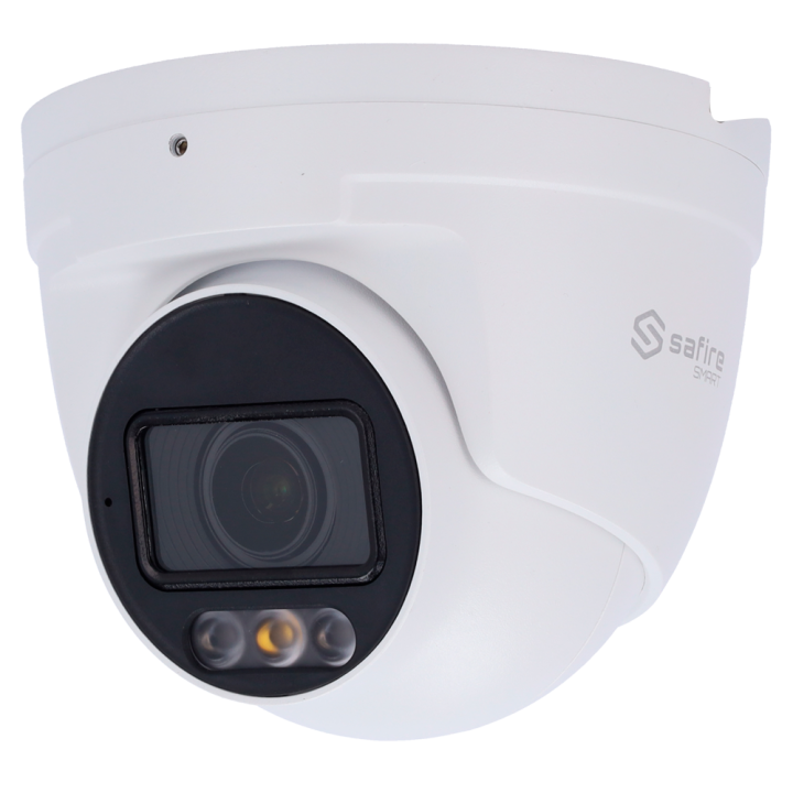 SAFIRE SMART SF-IPT511ZA-4E1-DL 4MP torniga IP-kaamera, Wi-Fi ja PoE, IP67, 2,8–12 mm varifokaal, kahekordne valgustus