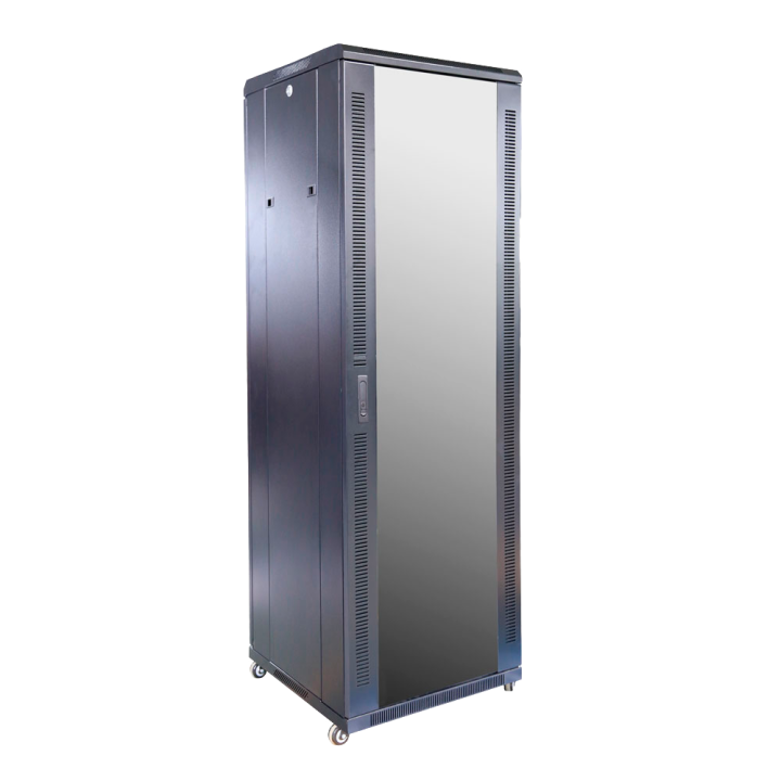 MARCA BLANCA RACK-37UFN 19" 37U eraldiseisev klaasuksega võrguserveri riiulikapp