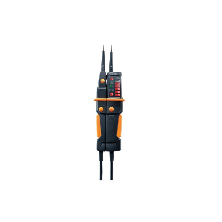 Įtampos testeris Testo 750-2 su patentuotu LED ekranu ir RC gaiduku