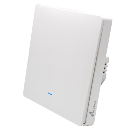 NIVIAN RETAIL NVS-WALLSWITCH-101EASY-WR умный Wi-Fi настенный выключатель, сенсорное управление, белый