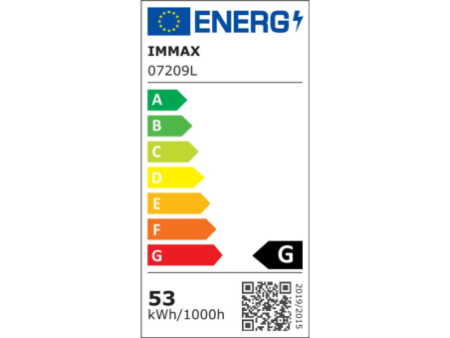 PASTEL SLIM Smart griestu lampa, 60x7cm, 53W, melns Zigbee 3.0