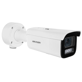Hikvision DS-2CD2643G2-LIZS2U(2.8-12mm) 4MP AcuSense Smart Hybrid Light tinklinė bullet kamera su motorizuotu priartinimu, IP67,