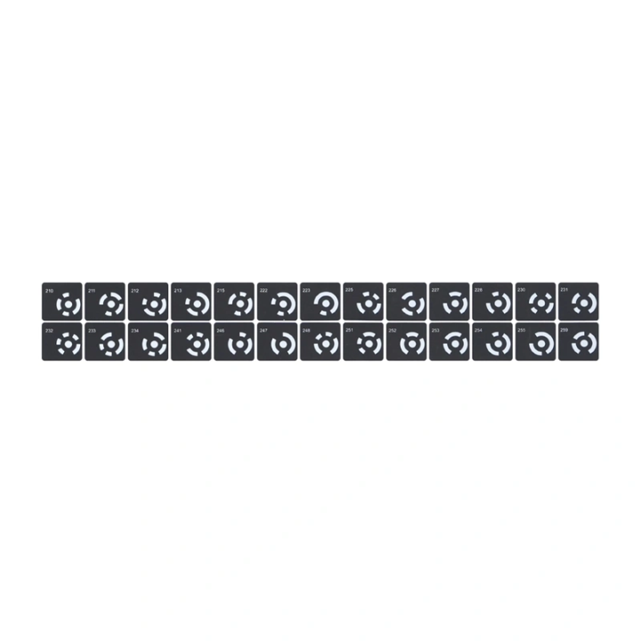 Revopoint Self-Adhesive Markers (208 pcs.) Coded Targets