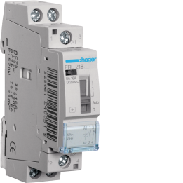 Hager ERL218 Relay Module 16A 1NO+1NC 8/12V