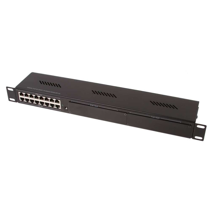 Sovitin PoE 8p RACK 19 Gigabit ADAG-8P-1U