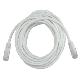 SAFIRE UTP1-5W Strāvas kabelis, 1,5mm², Balts