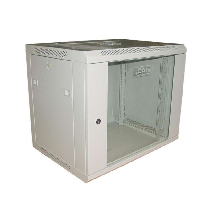 CATlink / Digitus 19" 15U 600x600 Two-Section Wall-Mount Rack Cabinet (RAL 7035)