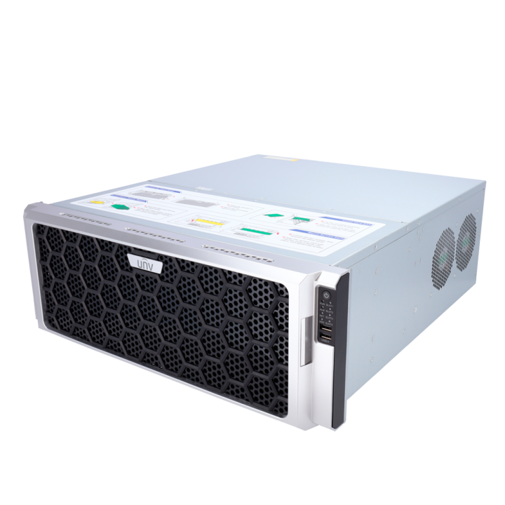UNIVIEW PRO UV-NVR816-128 8 kanālu NVR ar 16 PoE portiem, 12 MP ierakstīšana