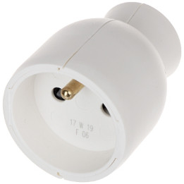 LEGRAND LE-50102 Sienas kontaktligzda 16A 230V E tipa Franču standarts Balta