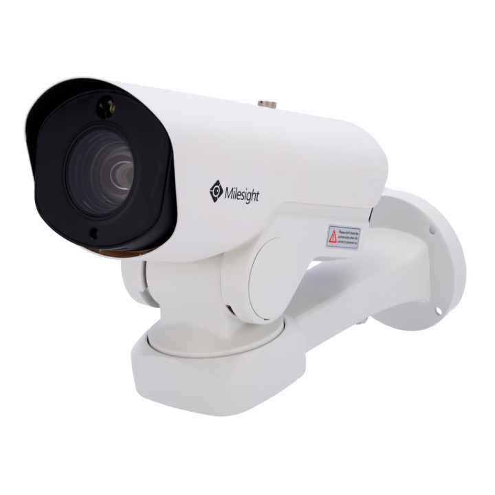 MILESIGHT MS-C2867-X20RLPC 2MP lauko Bullet IP kamera su 20x optiniu priartinimu, PoE, IR naktiniu matymu, AI Analytics
