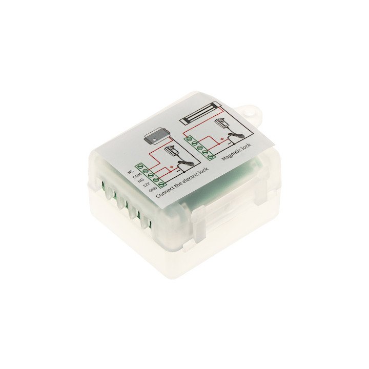 ATLO ATLO-DBC5/RELAY Viedais releju modulis 1 kanāls 10A 12-24V DC/AC saderīgs ar Tuya