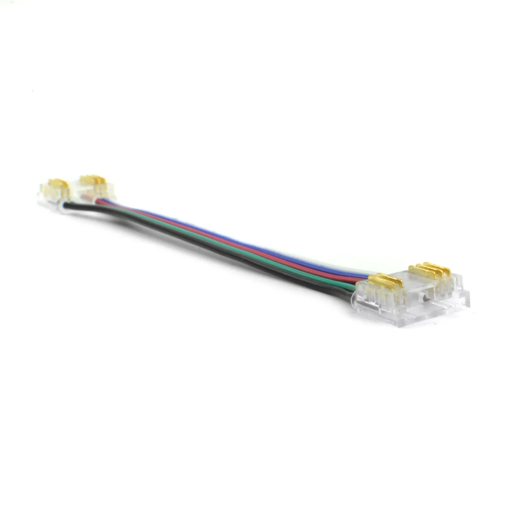 COB adapterio jungties jungtis - RGBW jungtis 12mm 5PIN