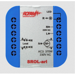Ropam SROL-ARI Wireless roller shutter controller 230 V AC, for flush mounting