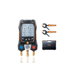 Skaitmeninis kolektoriaus komplektas Testo 550s Smart Kit su belaidžiais gnybtų temperatūros zondais