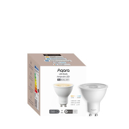 Aqara T2 Zigbee + Thread CCT LED -lamppu GU10 LB-L03E, 450lm, 2000K, himmennettävä älylamppu HomeKit, Alexa, Google Home -yhteen