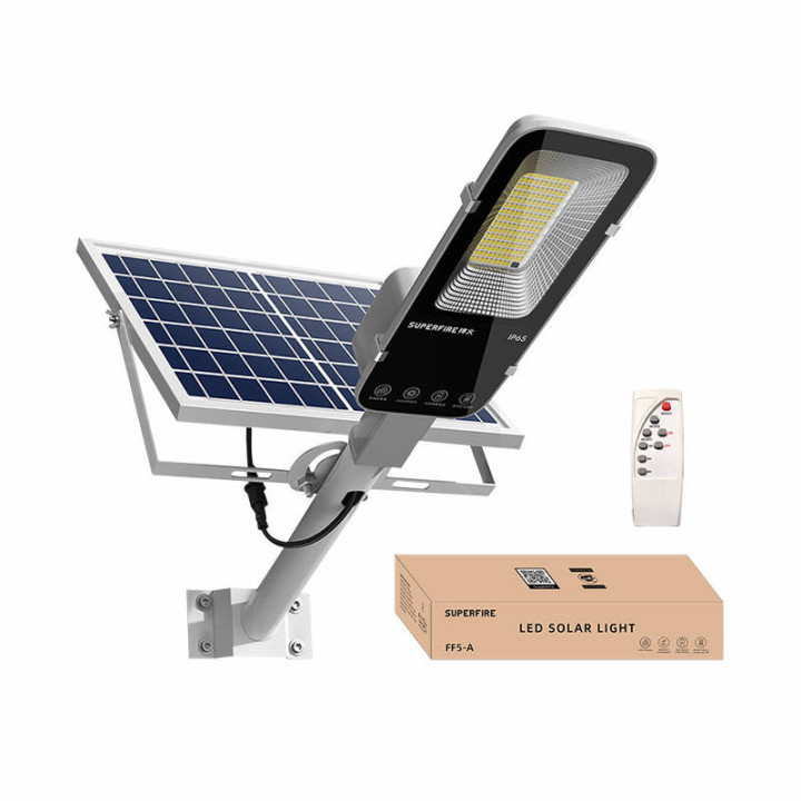 Superfire FF5-A Solar Lamp, 63W, 500lm, 5000mAh