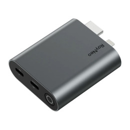RayNeo HDMI-C HDMI to USB-C Adapter with PD Charging for AR Glasses