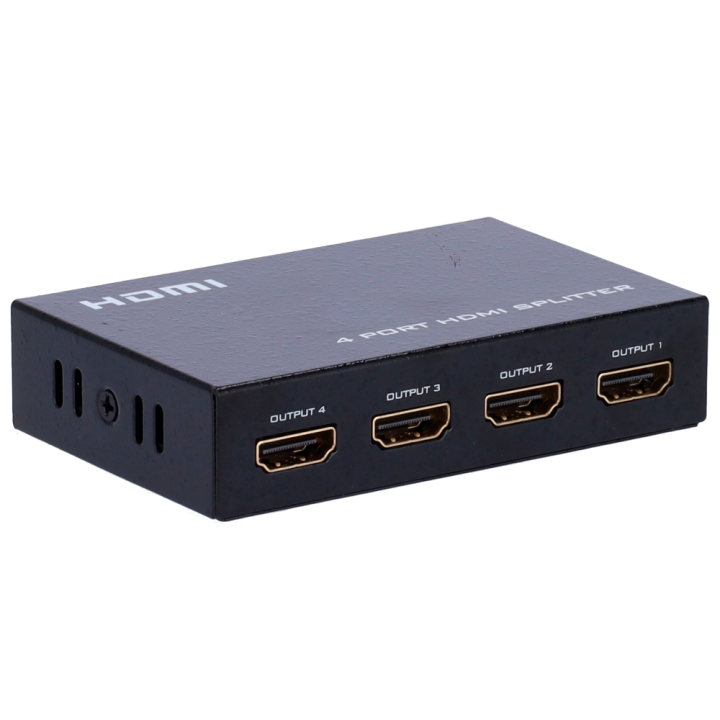 MARCA BLANCA HDMI-SPLITTER-4-4K 4-porttinen HDMI-jakaja 4K UHD