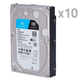 SEAGATE 10XHD10TB-S-AI 10TB Surveillance HDD SATA 3.5-inch for AI-Enabled NVR Systems