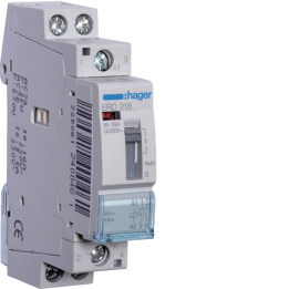 Hager ERD216 Relay Module 16A 2NO 24V