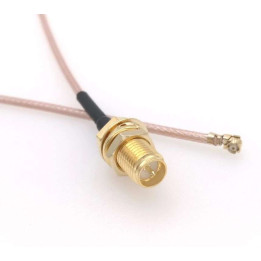 200 mm Pigtail UFL/RSMA sieviešu 2,4/5GHz RG-178 super LL