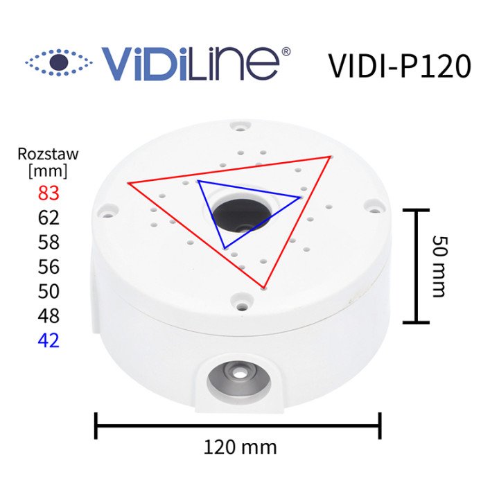 VidiLine VIDI-P120 Universal Camera Bracket