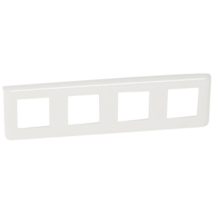 Plate Mosaic - 10 horizontal modules - white