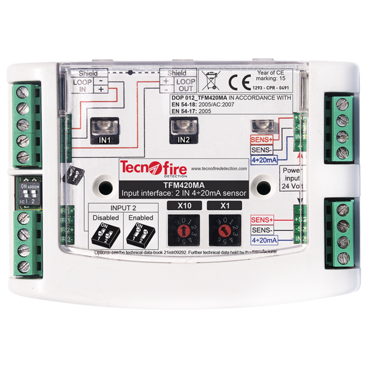 TECNOFIRE TF-TFM420MA Daudzsensoru ugunsgrēka detektors