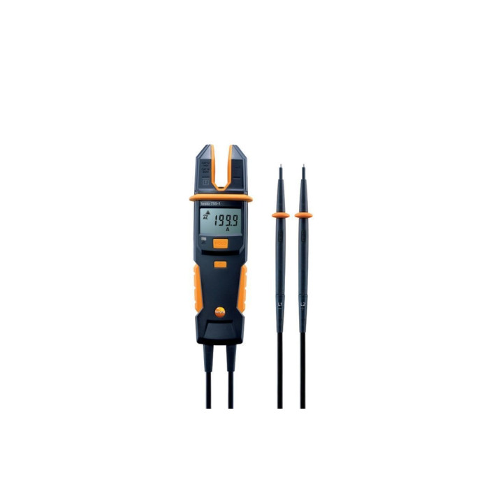 Automaatse parameetrituvastusega voolu- ja pingetester Testo 755-1