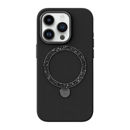 Joyroom PN-15L4 Case Dancing Circle iPhone 15 Pro Maxille (musta)