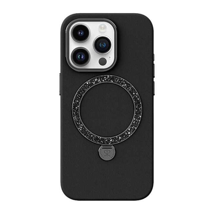 Joyroom PN-15L4 Case Dancing Circle iPhone 15 Pro Maxille (musta)