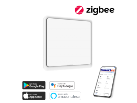 Pogas sienas slēdzis (Zigbee)