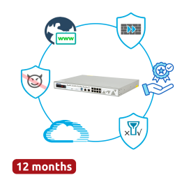 HILLSTONE HILL-A2000-D-PPRM-12 Router, Wi-Fi, Managed, Indoor