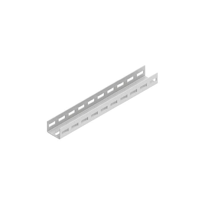 BAKS CNU623 Mounting Profile CT70H50/2NMC Steel
