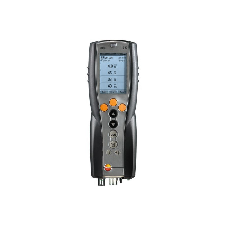 testo 340 - Savukaasuanalysaattori teollisuuteen