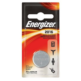 Energizer CR2016 3V 100mAh litija 1 gab.