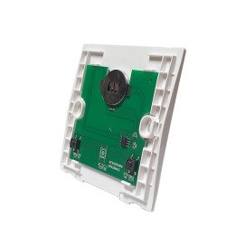 SmartWise BRF2-NFP, a 2-button wireless RF wall switch, without front panel