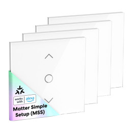 MEROSS MRS100MA(EU) Smart Wi-Fi (Matter) roleto jungiklis (4 pakuotės)