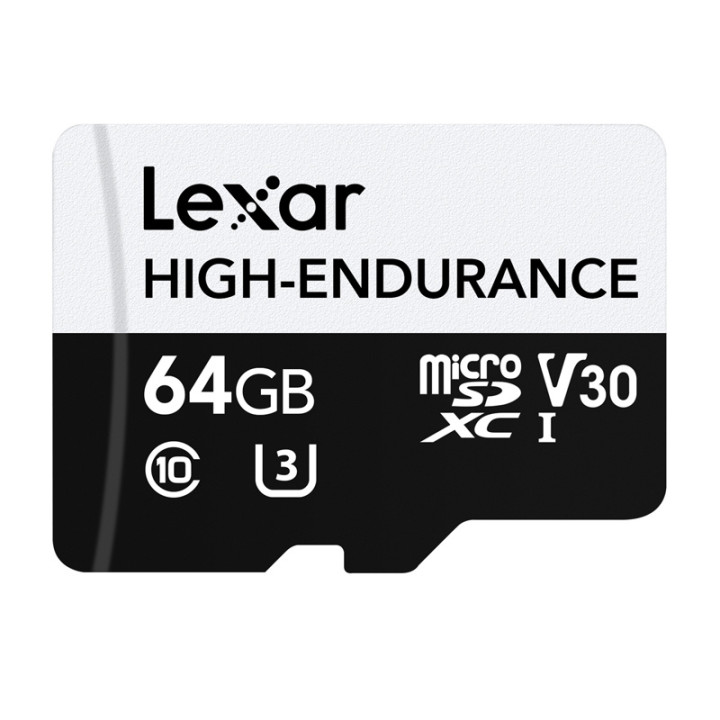 Lexari suure vastupidavusega microSDHC/microSDXC 64GB mälukaart