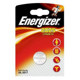 Energizer CR2025 / DL2025 / ECR2025 3V 163mAh litija 1 gb.