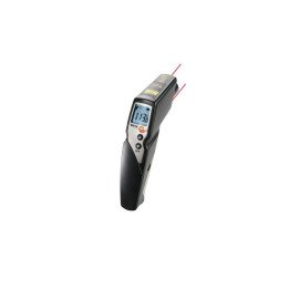 Infrared thermometer Testo 830-T4 with 30:1 optics and 2-point laser