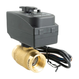 AFRISO BEV – 2-suunaline tsooniventiil koos täiturmehhanismiga, DN25, Rp __LIN_KEEP_NUMBER_4", Kvs 60 m³/h, 230 V AC, NC